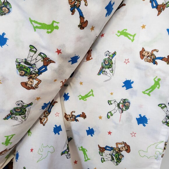 Toy Story Kids Toddler top sheet & Pillowcase Set Buzz & Woody Design - Picture 2 of 2
